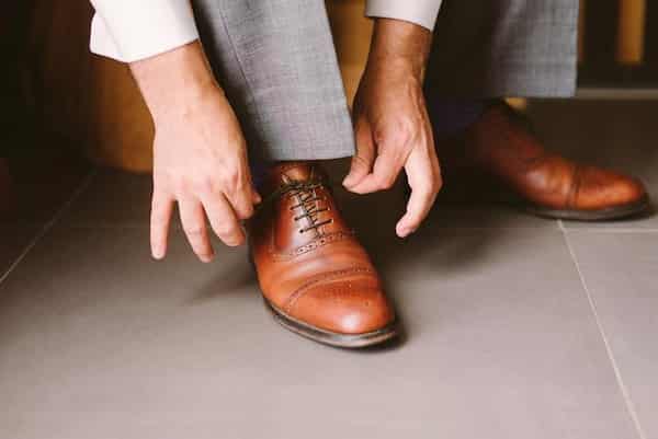 تصویر 1 از قیمت کفش چرم قهوه ای تیره + خرید باور نکردنی